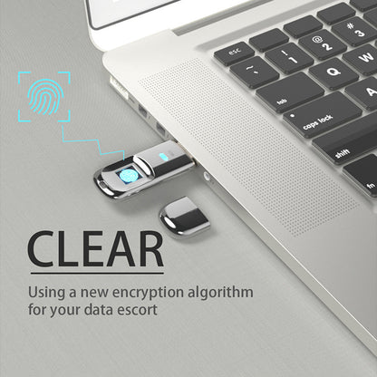 Metal Flash Disk Fingerprint Recognition Encryption